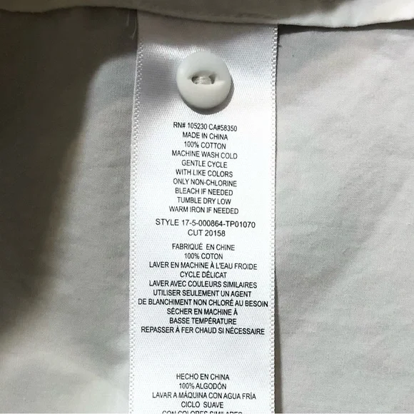 CURRENT/ELLIOT Ruffled Cotton-poplin Top In Sugar - Picture 8 of 9